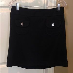 Ann Taylor Loft Black Skirt #0157
